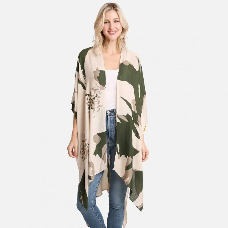 Camouflage Print Cover Up