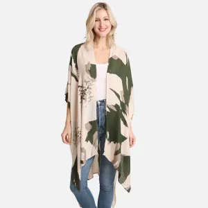 Camouflage Print Cover Up