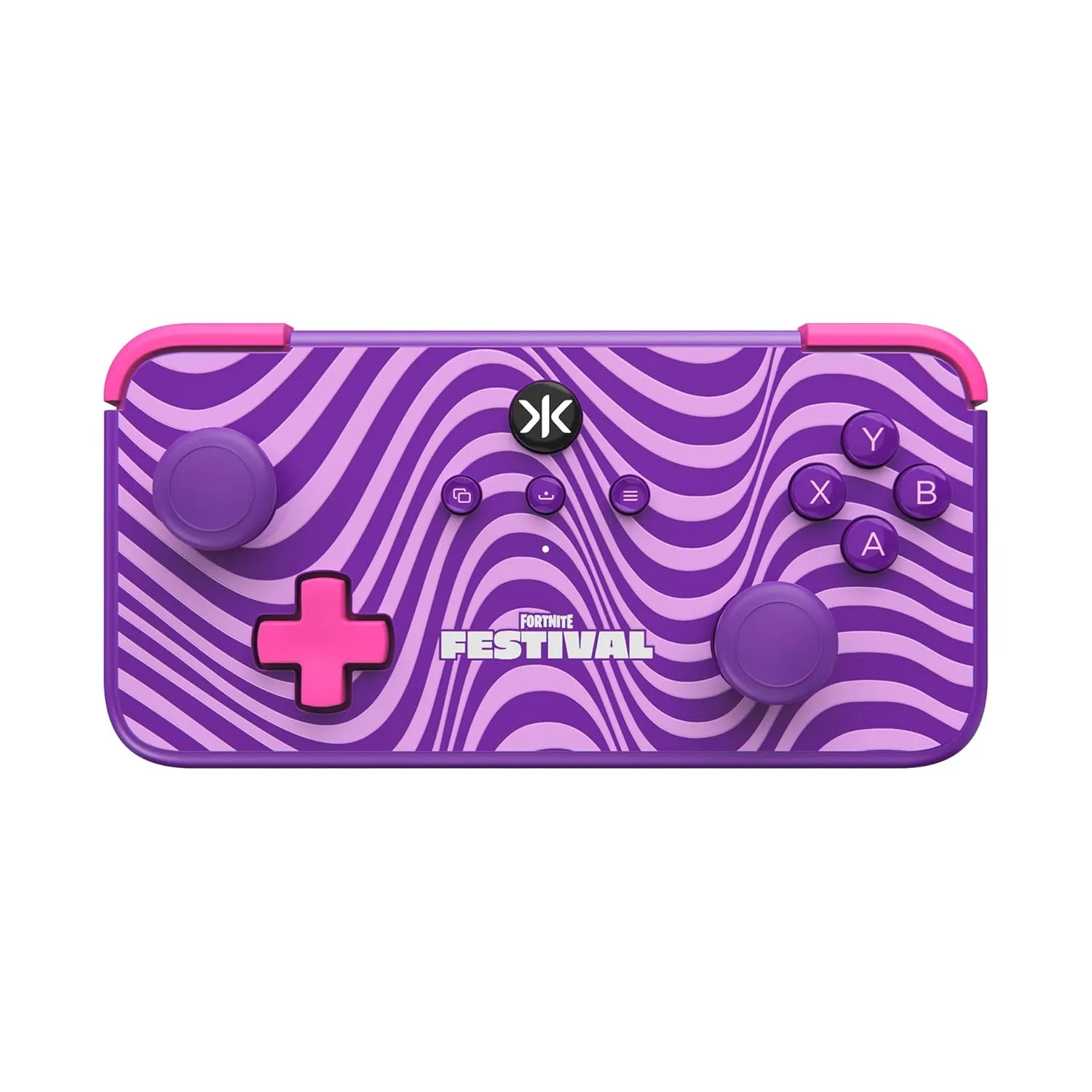 CRKD NEO S Controller Purple Wave for Nintendo Switch, PC, Mobile, Smart TV (Fortnite Festival Edition)