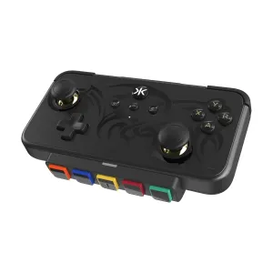 CRKD NEO S Controller with 5-Fret Guitar Grip Attachment For Nintendo Switch, PC, Mobile, Smart TV (Black Tribal Edition)