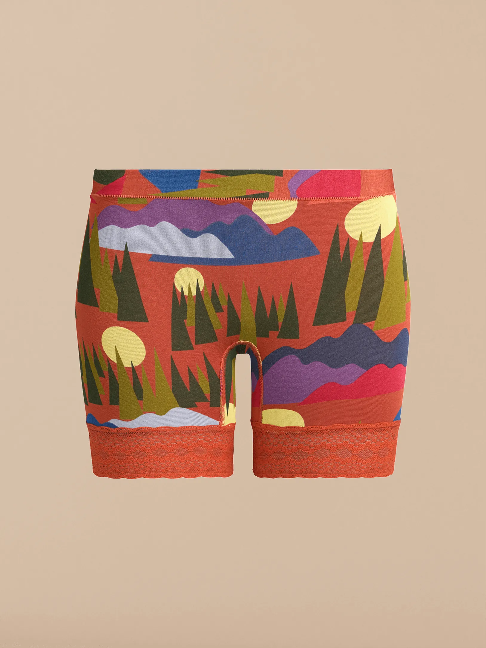 FeelFree Lace Long Boyshort | Mountain High