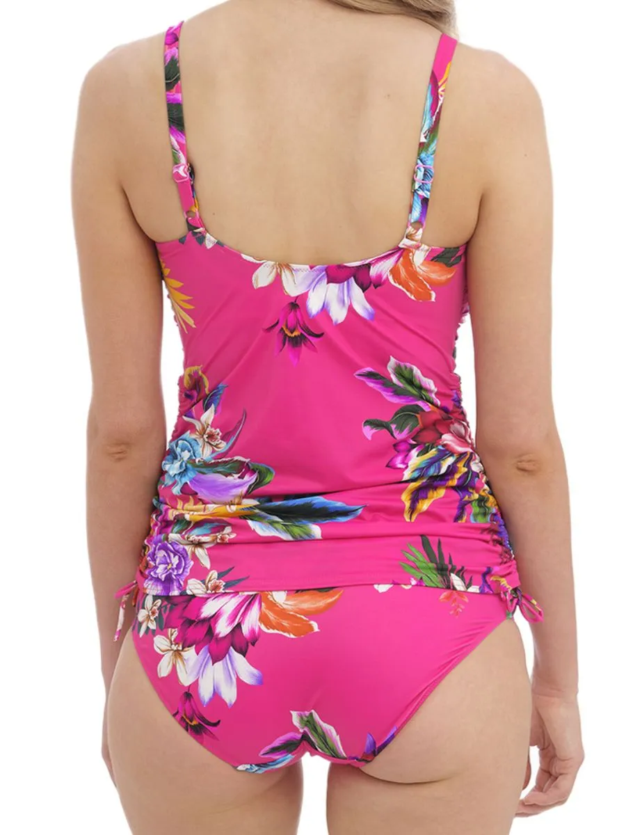 Halkidiki Twist Front Tankini - Orchid