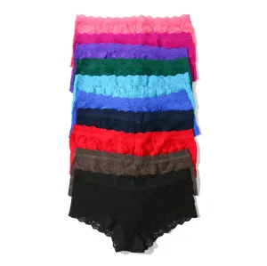 Holiday 10 Pack Signature Lace Boyshorts