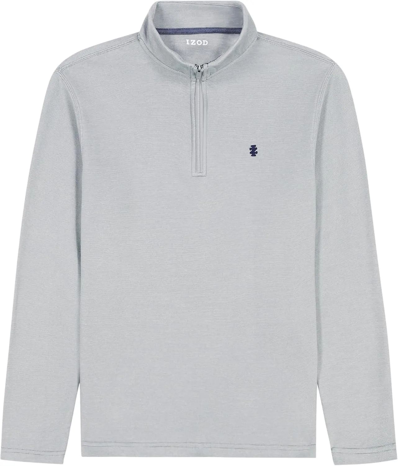 IZOD Men's Performance Comfort Quarter Zip Long Sleeve Shirt