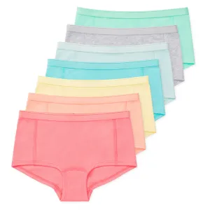 Jamie Girls Performance Boyshorts (7-Pack)