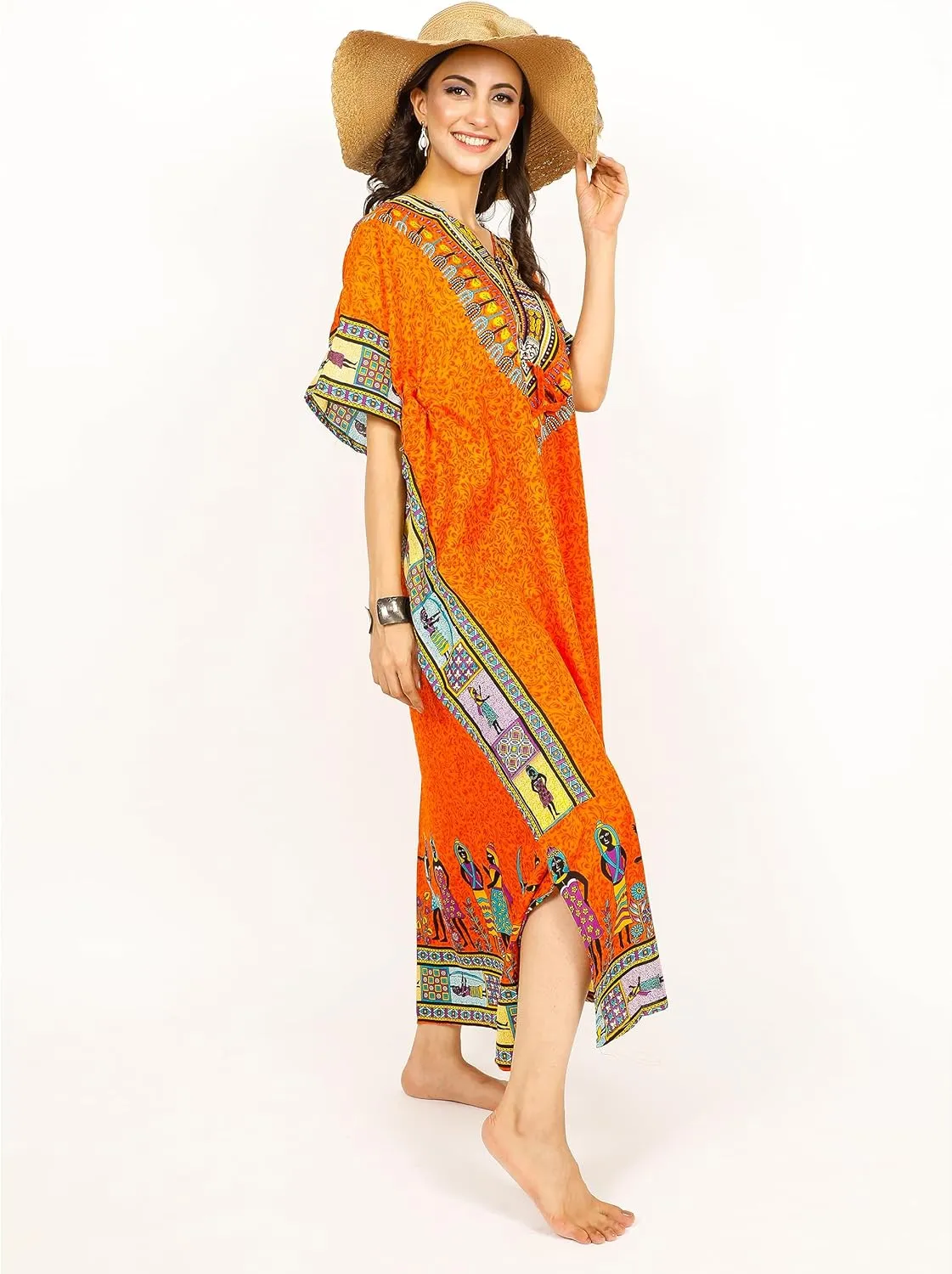 Ladies Kaftans Tunic Kimono Maxi Women Dashiki African Caftan Plus Size Lounge Girls Kimono for Any Occasion