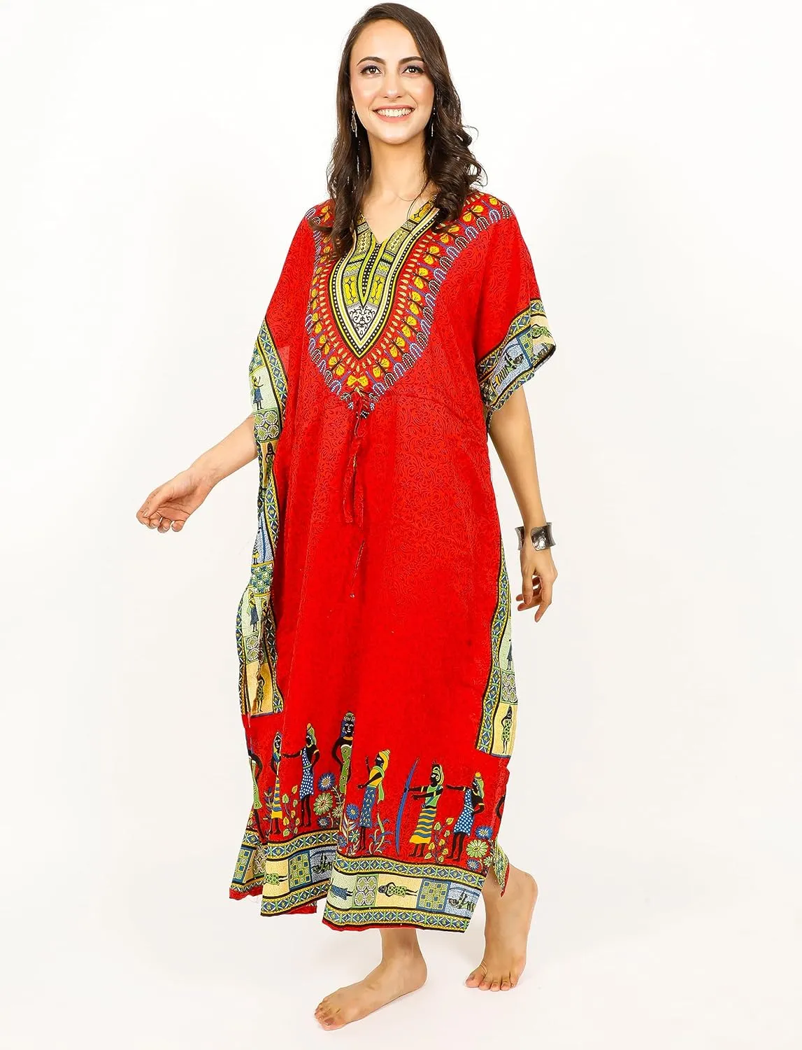 Ladies Kaftans Tunic Kimono Maxi Women Dashiki African Caftan Plus Size Lounge Girls Kimono for Any Occasion