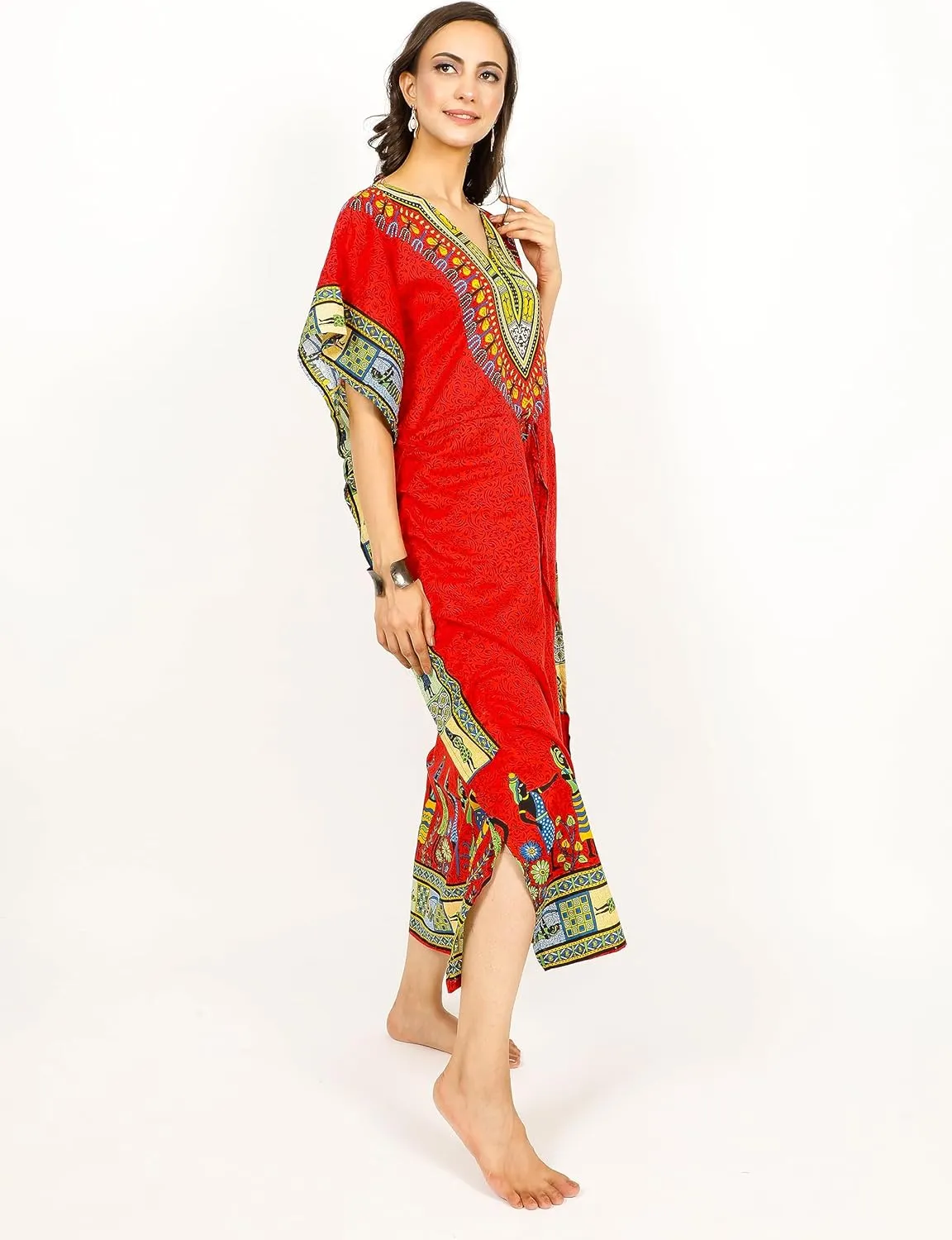 Ladies Kaftans Tunic Kimono Maxi Women Dashiki African Caftan Plus Size Lounge Girls Kimono for Any Occasion