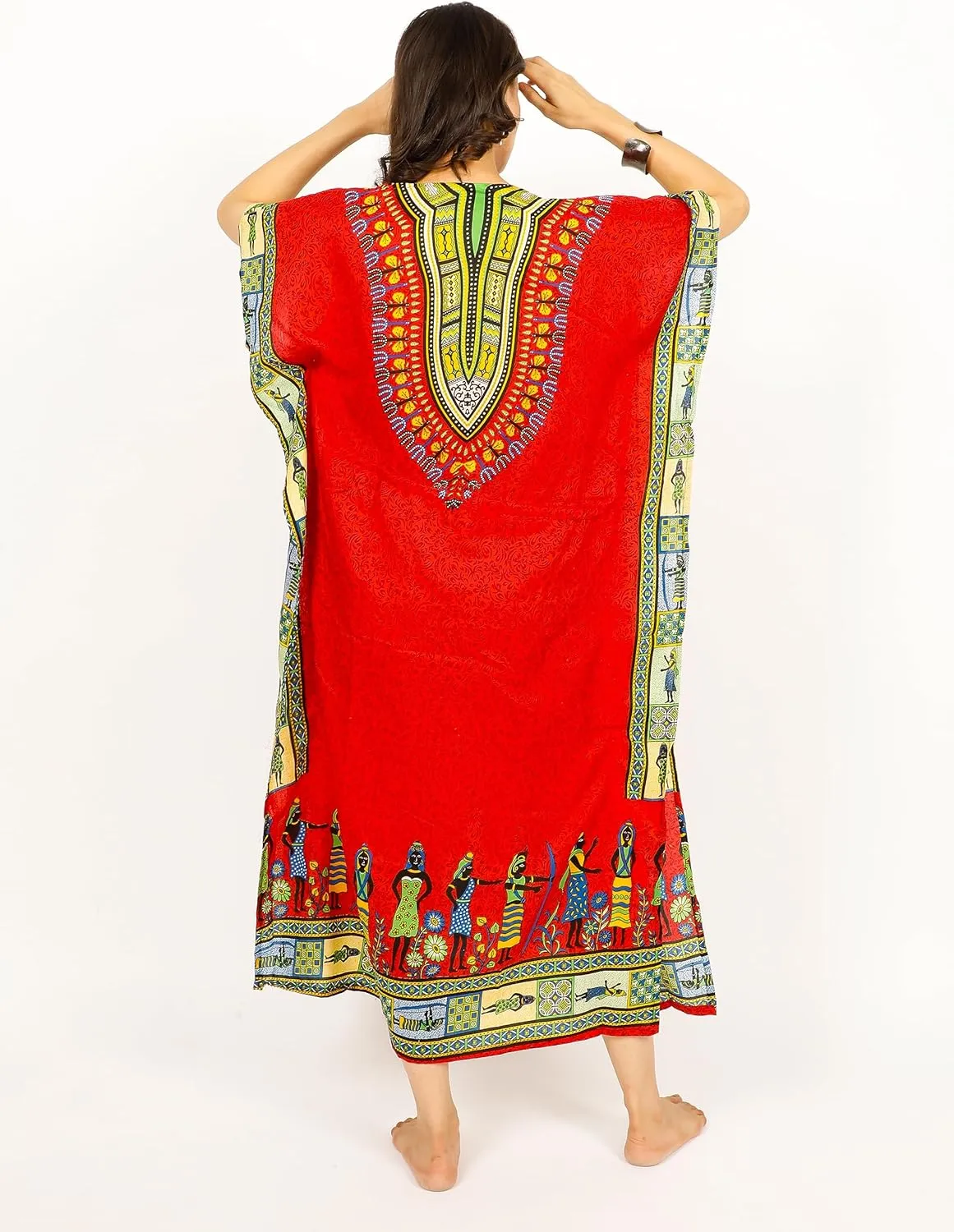 Ladies Kaftans Tunic Kimono Maxi Women Dashiki African Caftan Plus Size Lounge Girls Kimono for Any Occasion