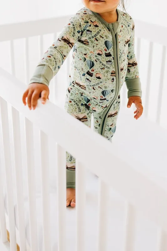 One More Story Zip Romper