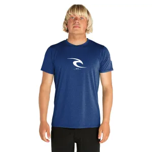Rip Curl Icons Short Sleeve UV Top - Navy