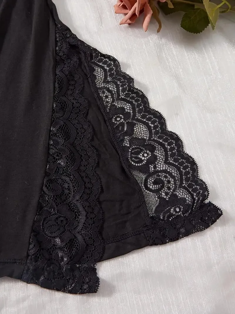 Sexy Slip Nightgowns for Women Sleeveless Sleep Shirts Chemise Night Lingerie Dress
