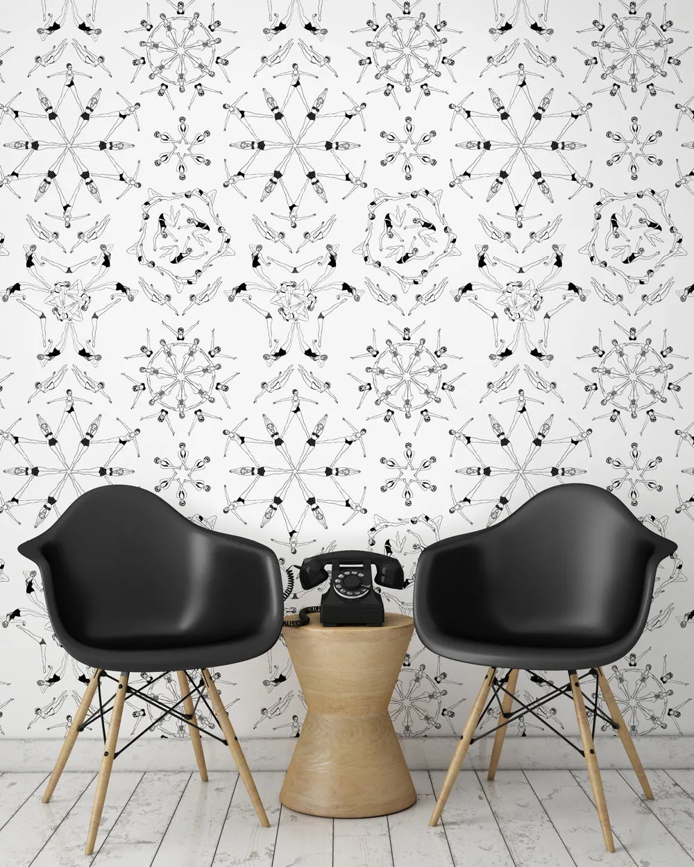 Splash! (B&W) - Wallpaper Samples