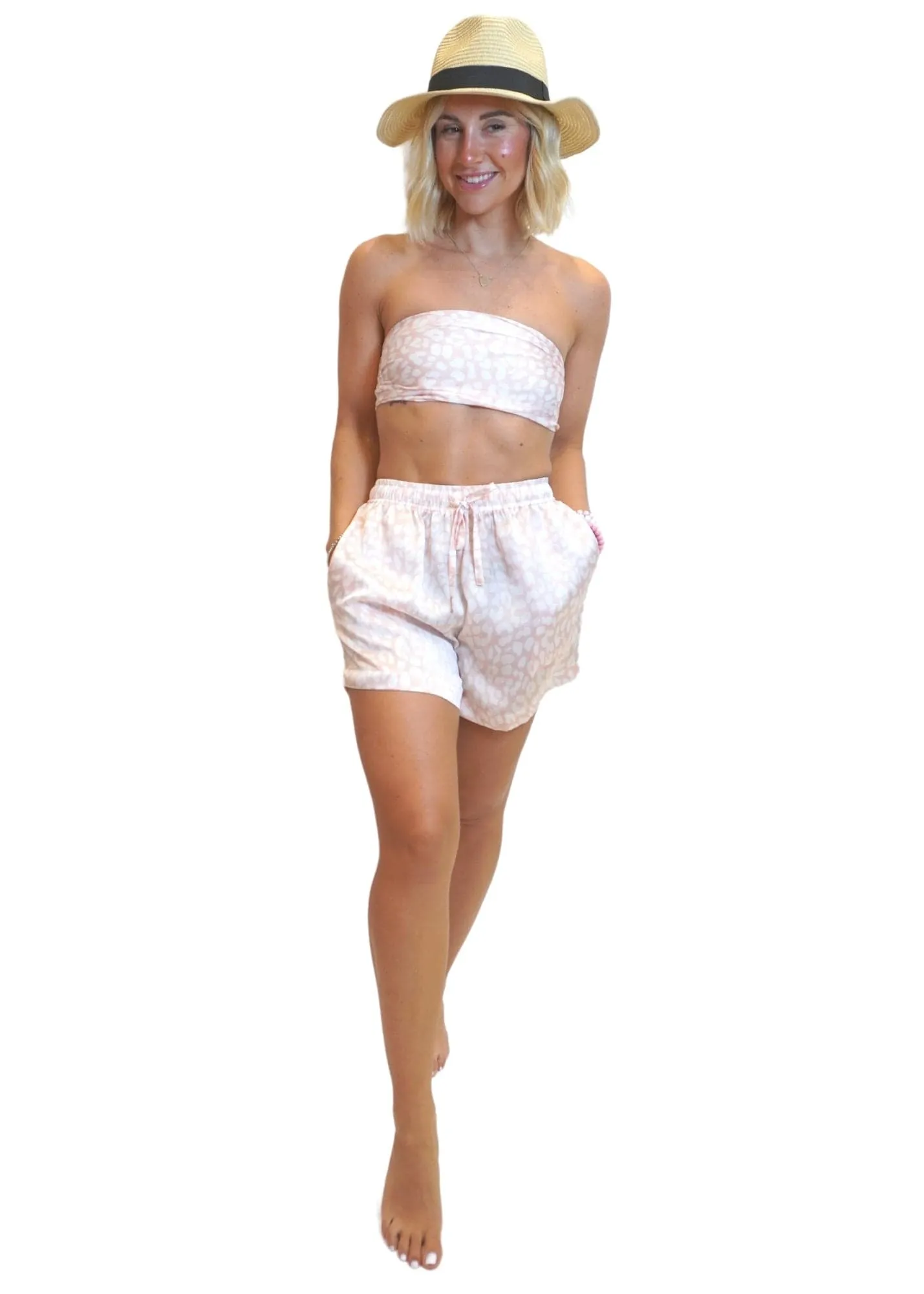 The Neon Star Co-ords - Shorts - Jungle Blush