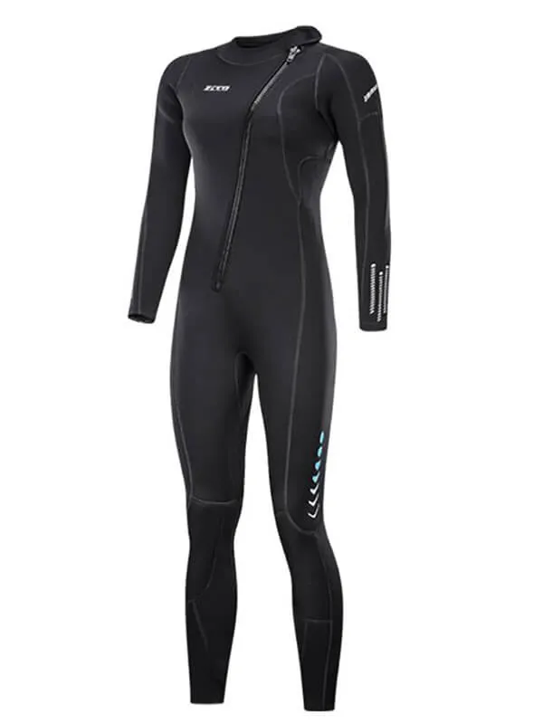 Women's Front Zipper Diving Suit for Snorkeling Scuba Diving - SF1076