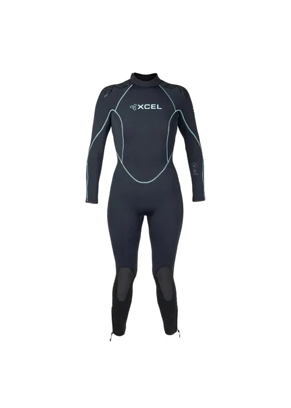 XCEL 8/7/6mm Thermoflex Womens Full Wetsuit for Scuba Diving