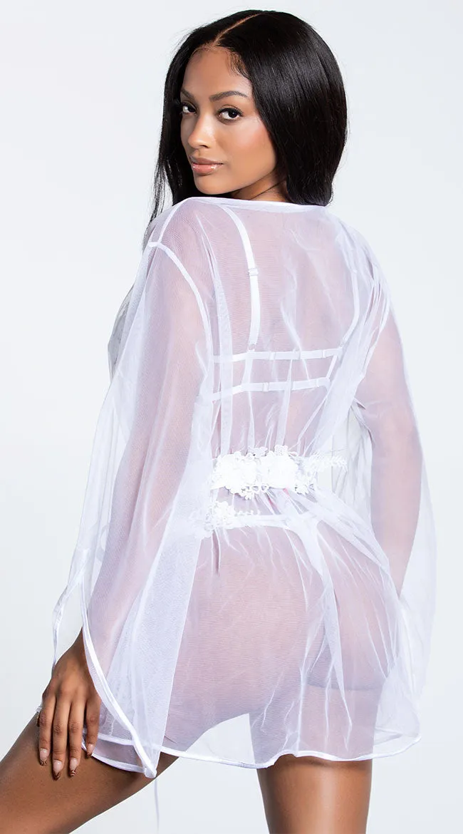 Yandy Appliques Abloom Robe